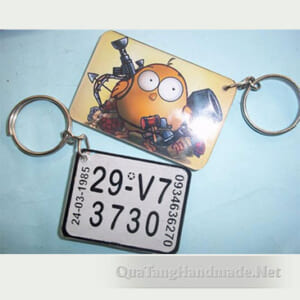 Móc khóa biển số xe