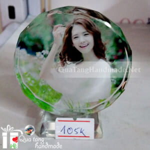 In ảnh lên Pha lê hoa mặt trời