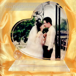 pha lê tim nghiêng nhỏ