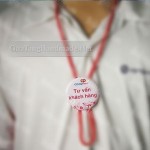 In huy hiệu dây đeo ở Hà Nội: giá 30k